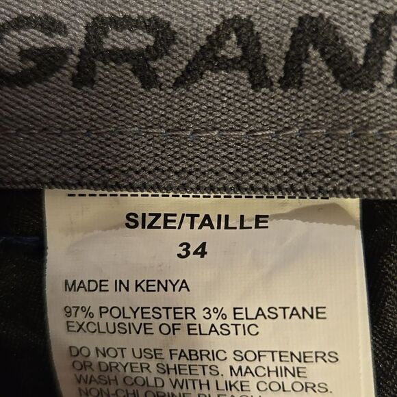 GRANDSLAM MEN'S BLUE SHORTS SZ 34 - Picture 3 of 3